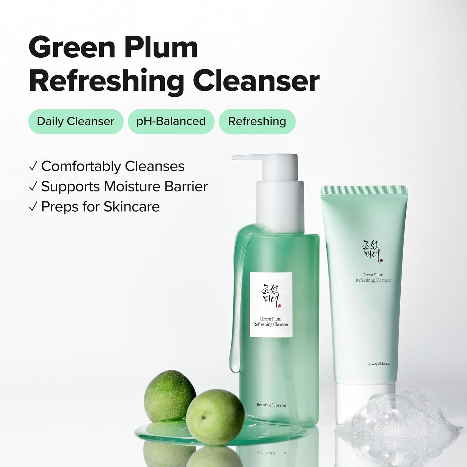 Beauty of Joseon Green Plum Refreshing Cleanser 100ml	